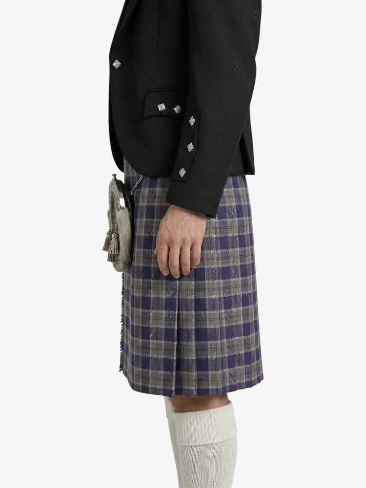 Bannockbane Silver Tartan Kilt