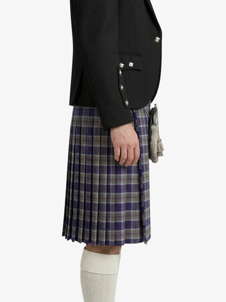 Bannockbane Silver Tartan Kilt
