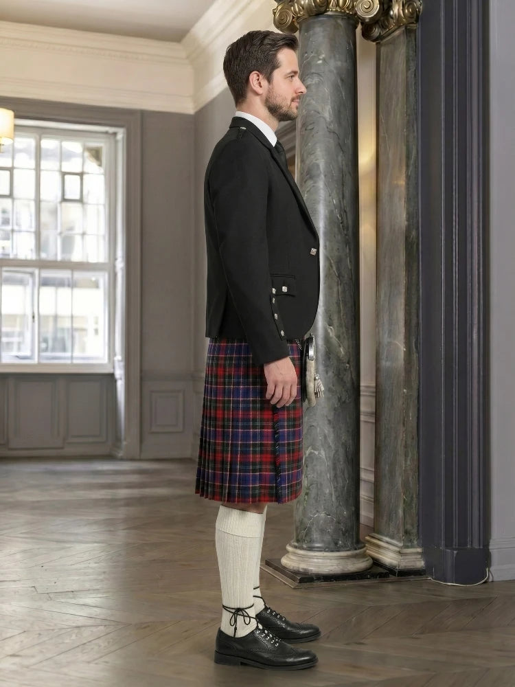 Bishop Tartan Kilt And Argyle Jacket Outfit
