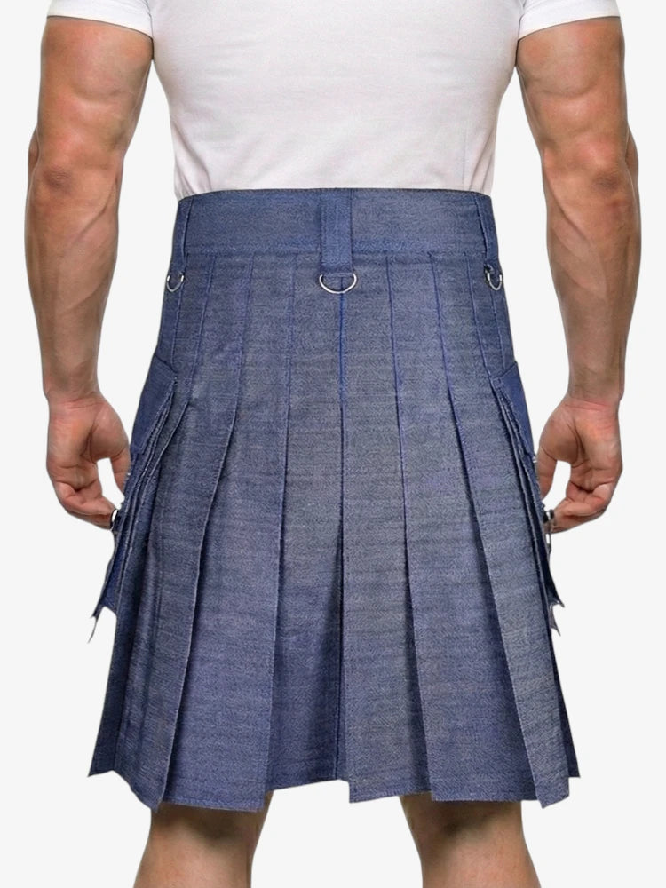 Blue Denim Kilt
