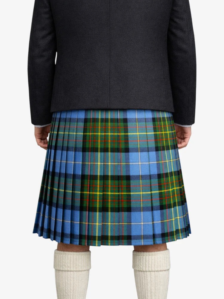 California Tartan Kilt Model Back