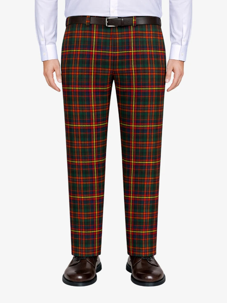 Cameron Tartan Trouser Front