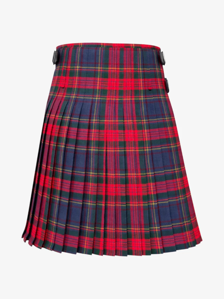 County Louth Irish Tartan Kilt Back