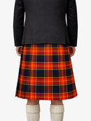 County Roscommon Tartan Kilt Model Back