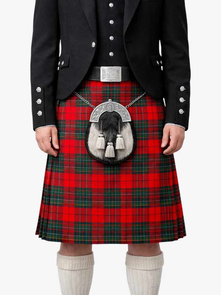 Cumming Red Modern Tartan Kilt