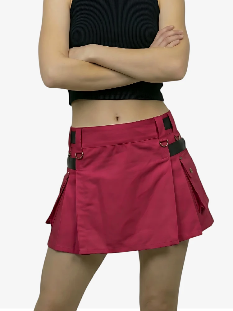 Custom Made Pink Women's Utility Kilt