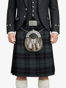 Dark Grey Highlander Tartan Kilt