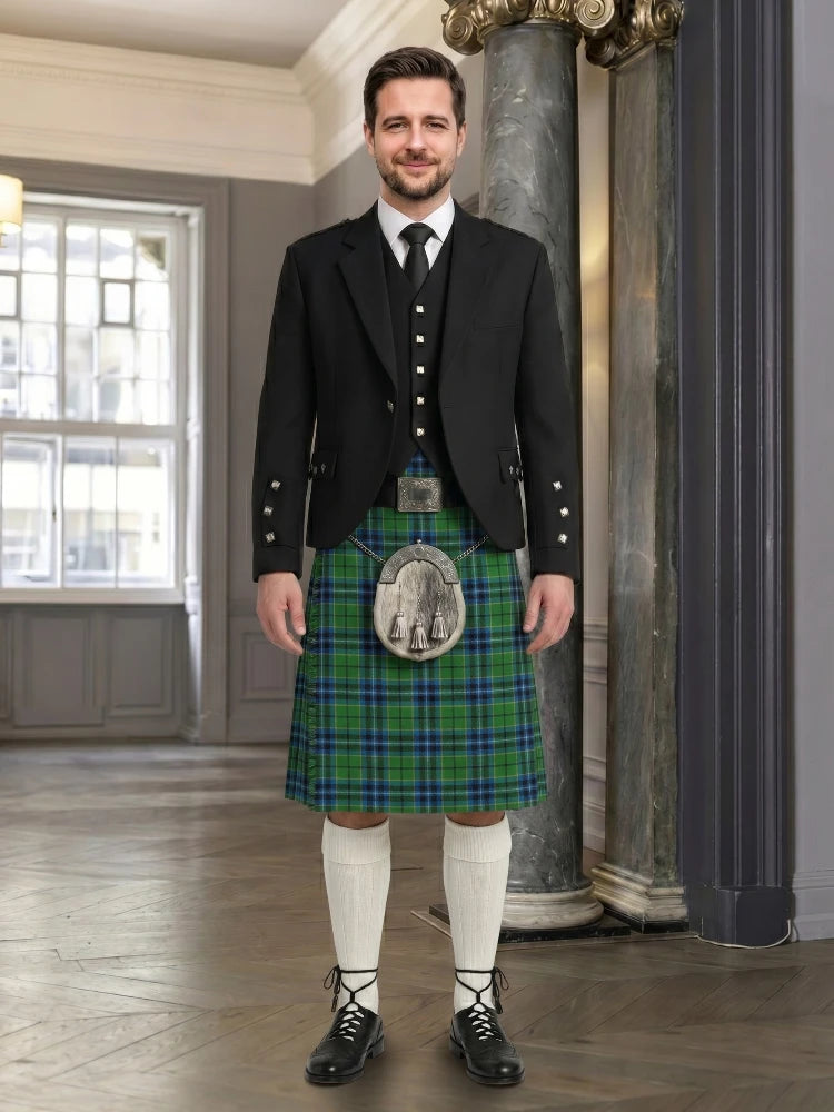Dick Tartan Kilt And Argyle Jacket Outfit