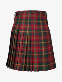 District Maple Leaf Canadian Tartan Kilt Back