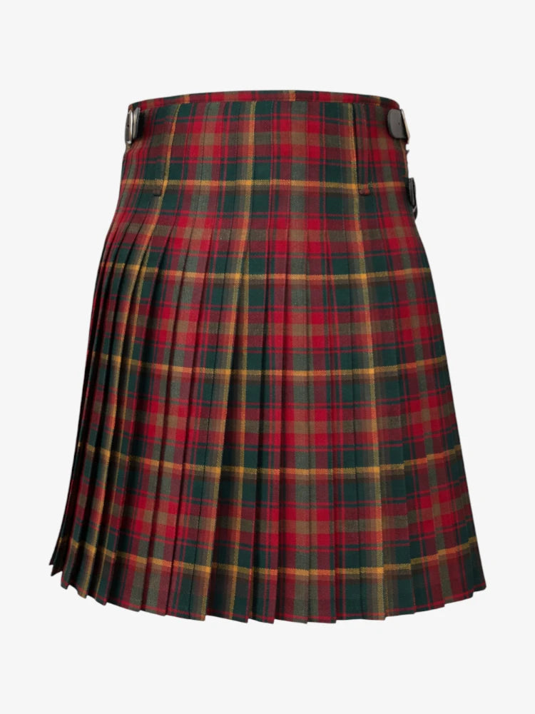 District Maple Leaf Canadian Tartan Kilt Back