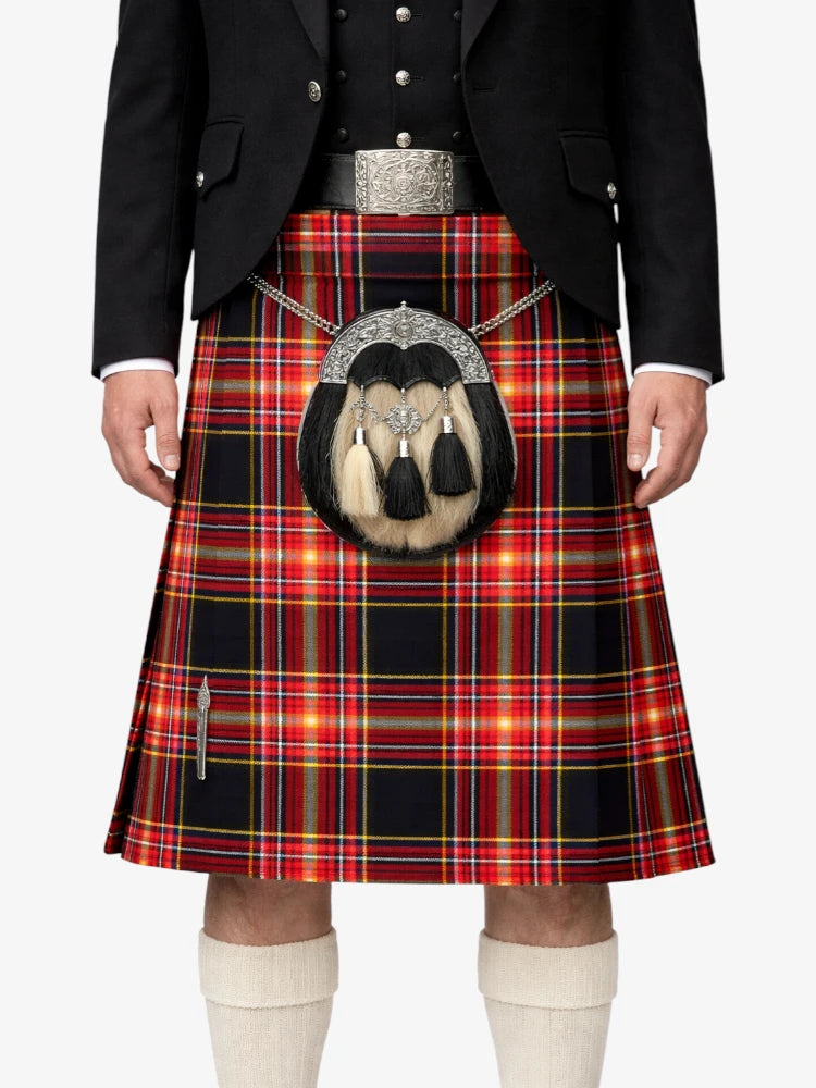 Firefighter Tartan Kilt