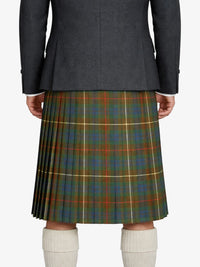 Fraser Hunting Tartan Kilt Model Back