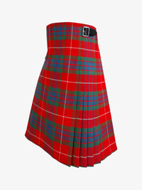 Fraser Red Ancient Tartan Kilt Left Side