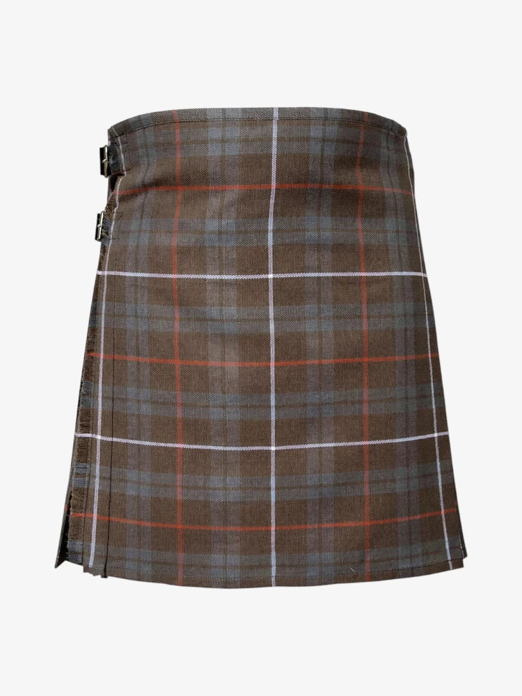 Fraser Weathered Tartan Kilt Front