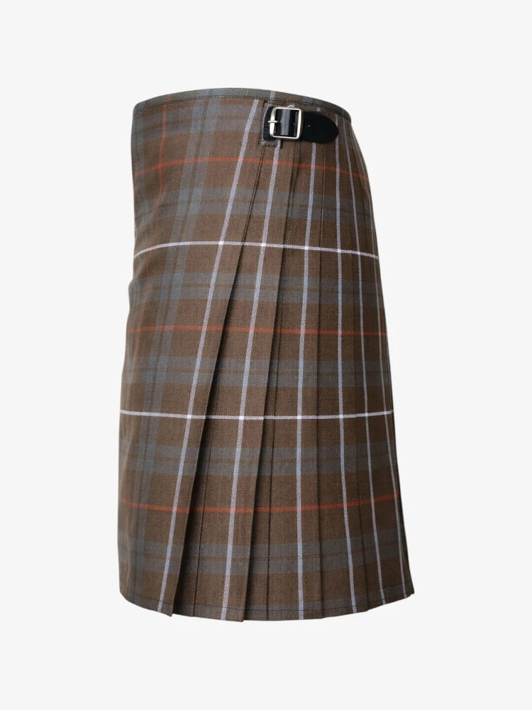 Fraser Weathered Tartan Kilt Left Side