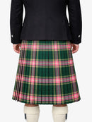 Gallagher Tartan Kilt Model Back
