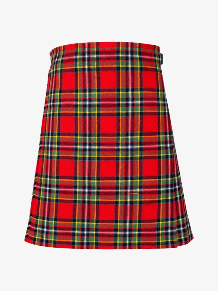 Gillespie Modern Tartan Kilt Front