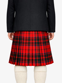 Grant Modern Tartan Kilt Model Back
