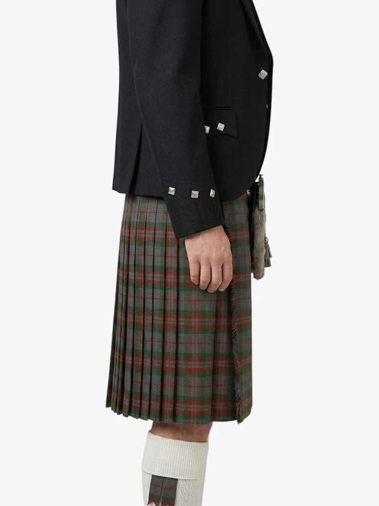 Gray Tartan Kilt