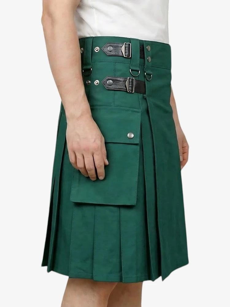 Green Hybrid Utility Kilt