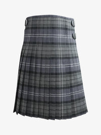 Hamilton Grey Tartan Kilt Back