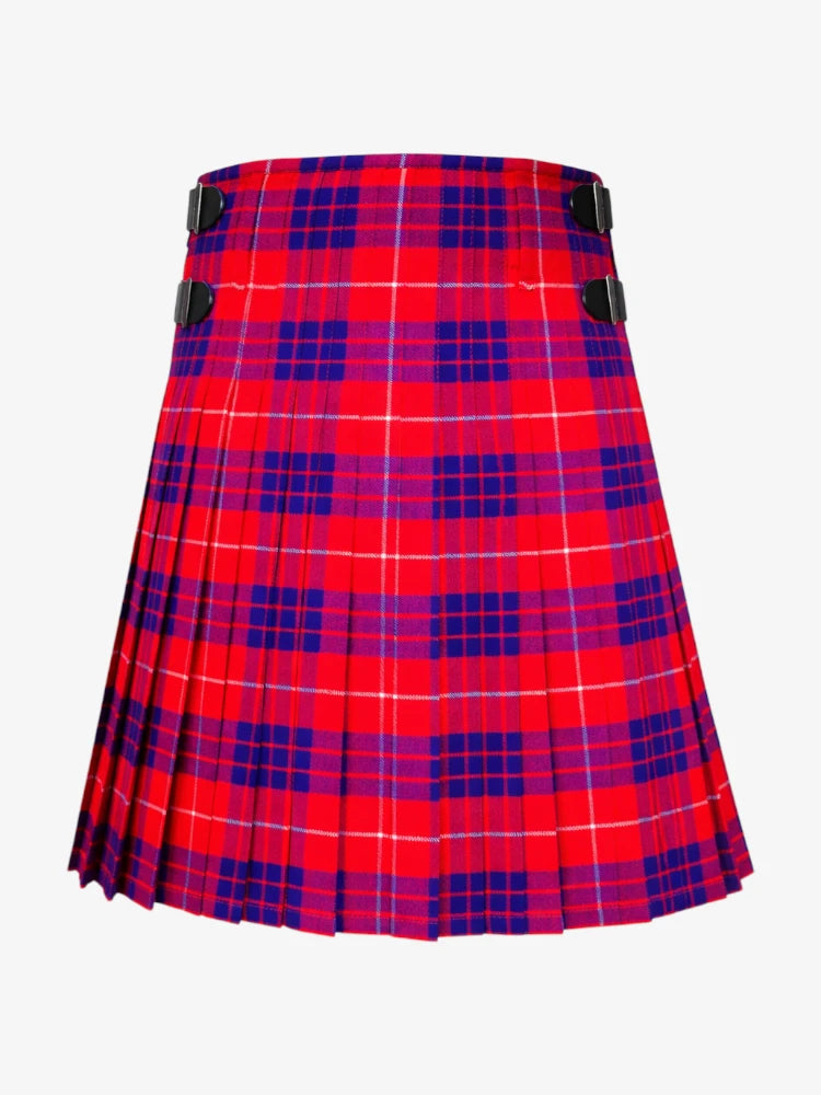 Hamilton Red Tartan Kilt Back