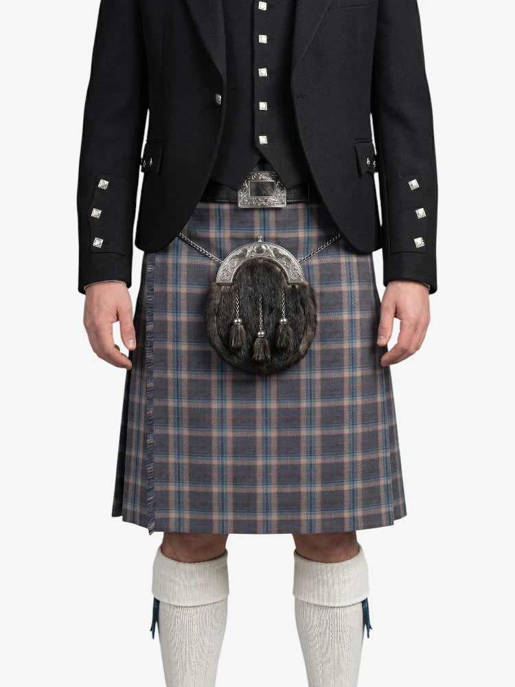 Harris Mist Tartan Kilt