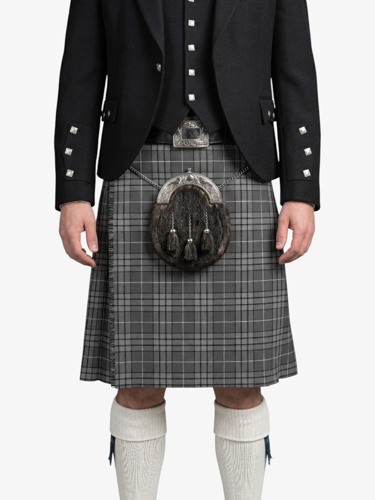 Hebridean Granite Tartan Kilt