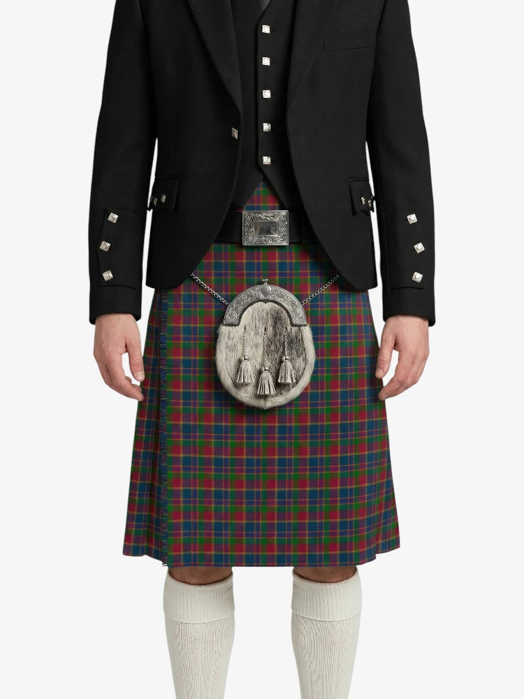 Land_s End Maroon Tartan Kilt