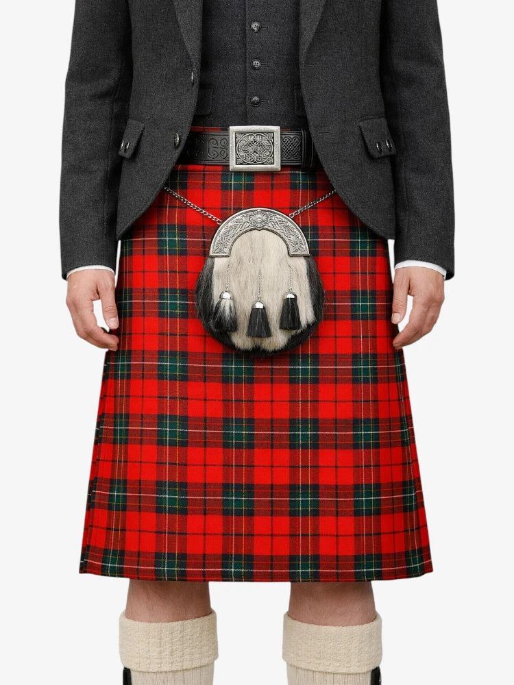 MacAulay Red Tartan Kilt