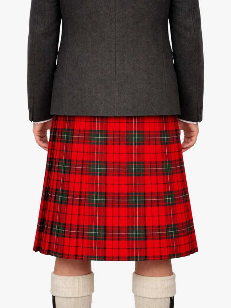 MacAulay Red Tartan Kilt