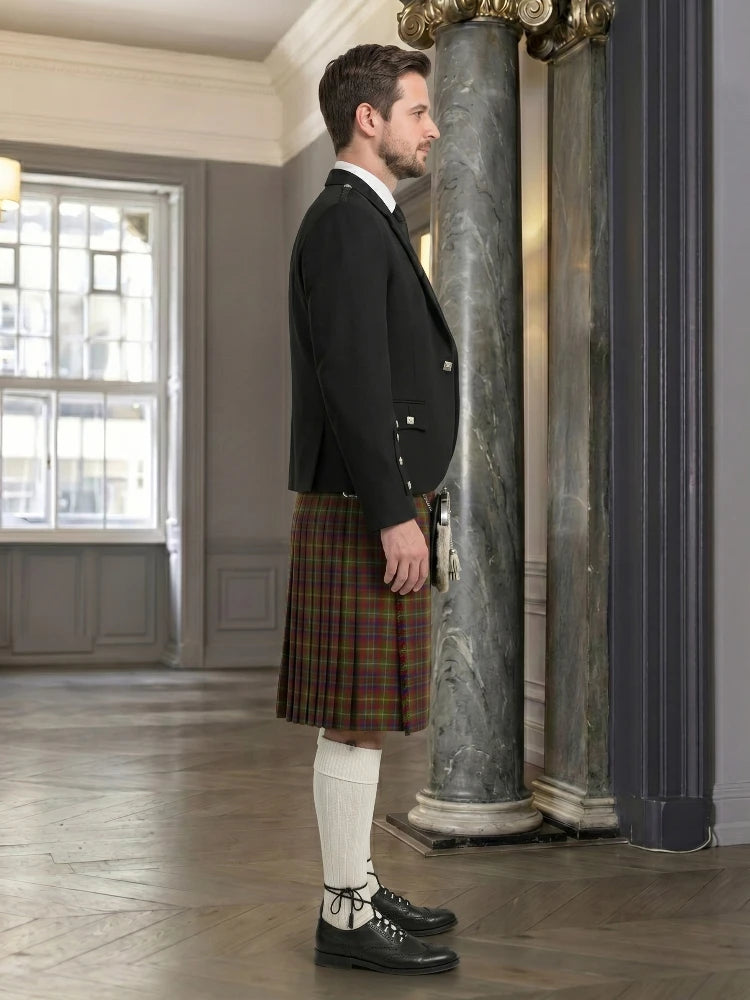 MacMaster Tartan Kilt And Argyle Jacket Outfit