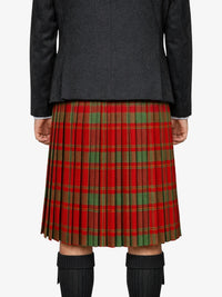 MacQuarrie Tartan Kilt Model Back