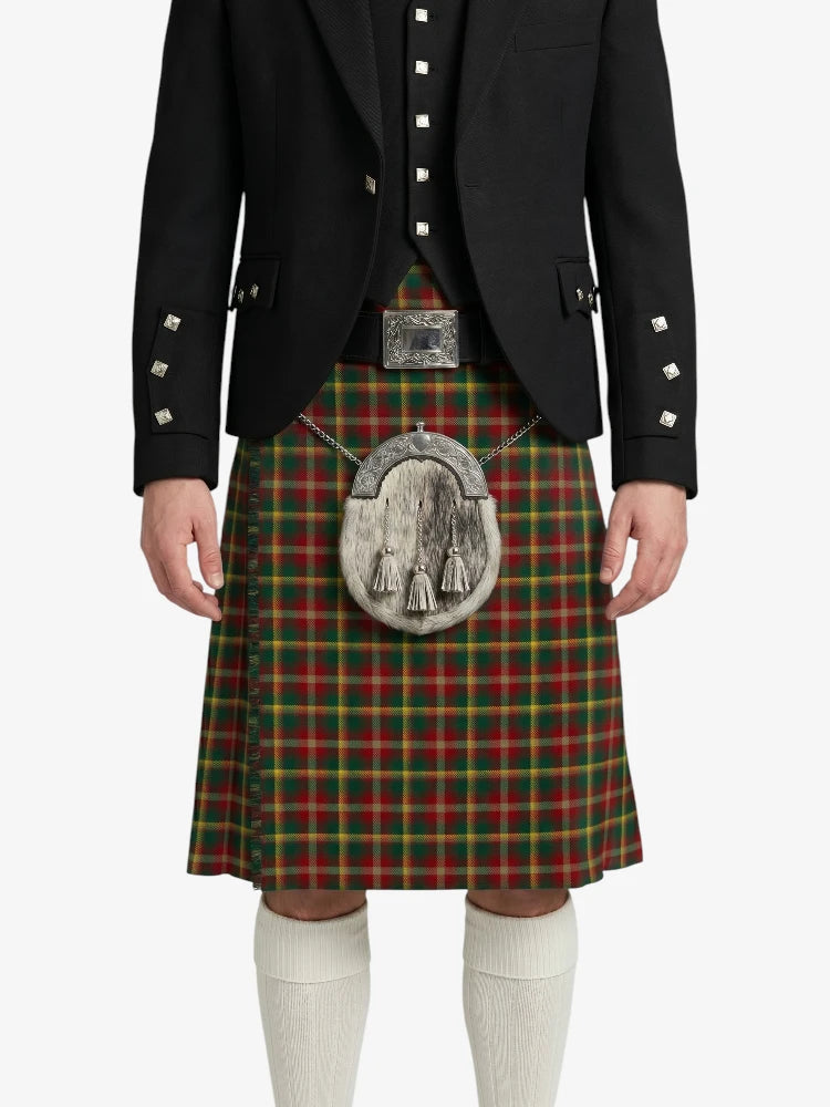 Maple Leaf Tartan Kilt
