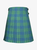 Montgomery Blue Ancient Tartan Kilt Back