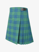 Montgomery Blue Ancient Tartan Kilt Left Side