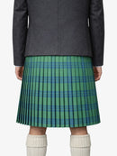 Montgomery Blue Ancient Tartan Kilt Model Back