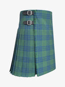Montgomery Blue Ancient Tartan Kilt Right Side