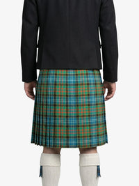 Paisley Tartan Kilt Back