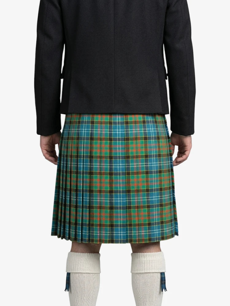 Paisley Tartan Kilt Back