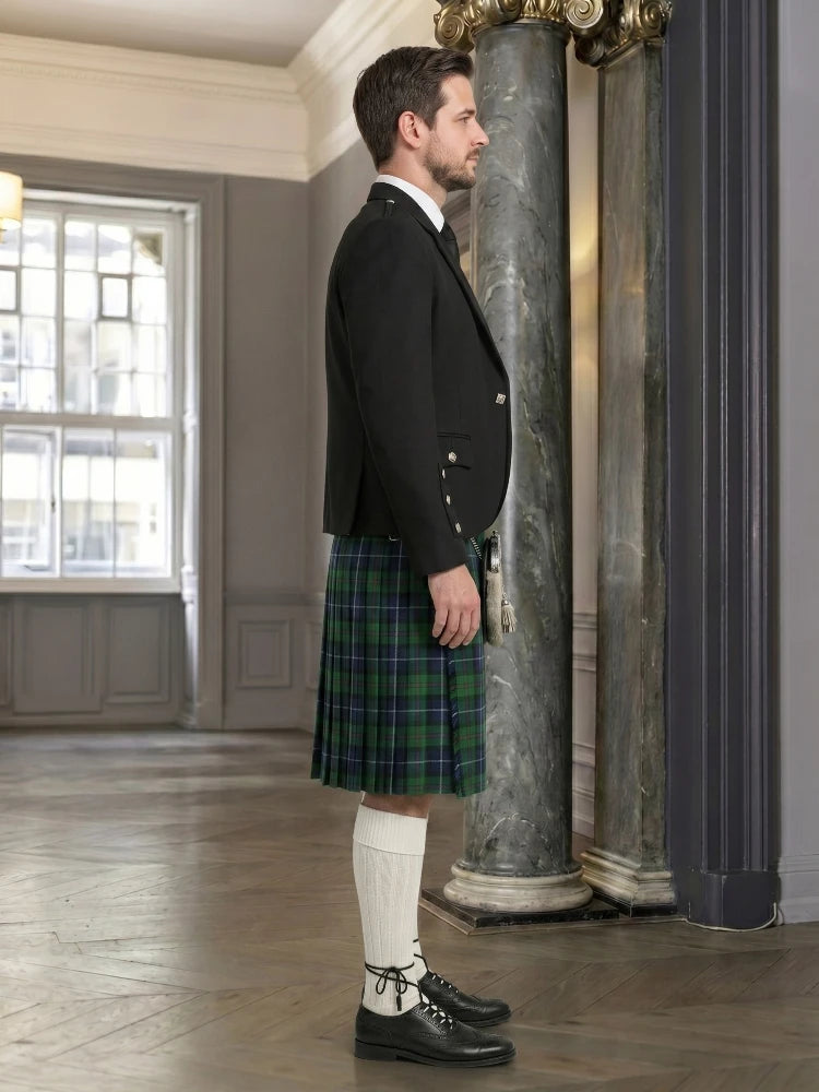 Peebles Beltane Centenary Tartan Kilt And Argyle Jacket Outfit