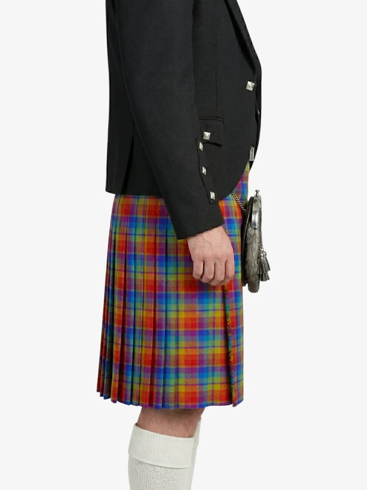 Rainbow Tartan Kilt