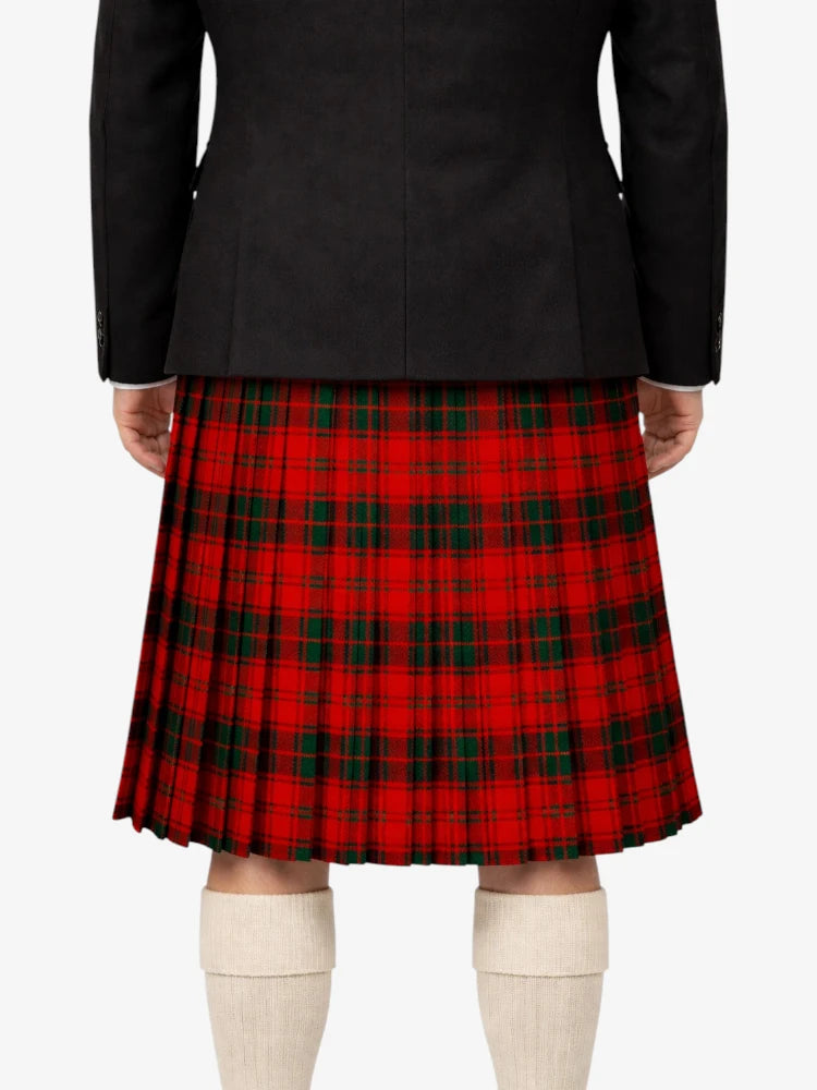 Robertson Red Modern Tartan Kil