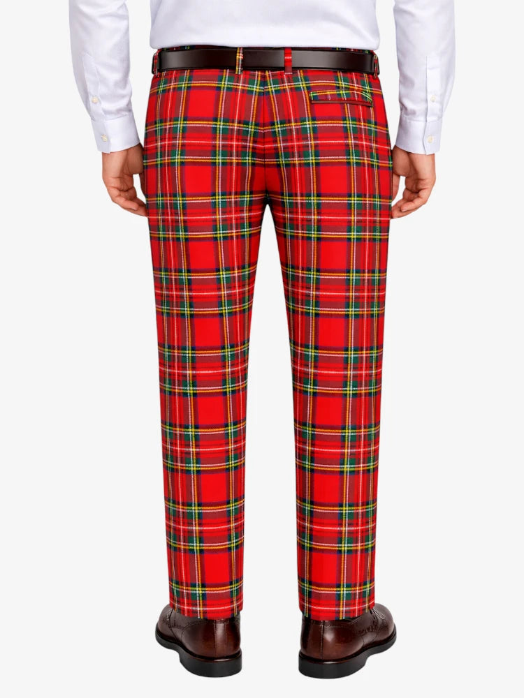 Royal Stewart Tartan Trouser Back