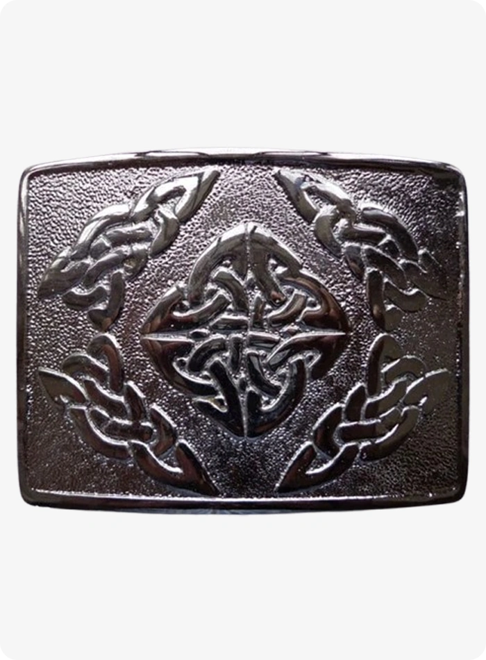 Custom Made Scottish Rhombus Kilt Belt Buckle