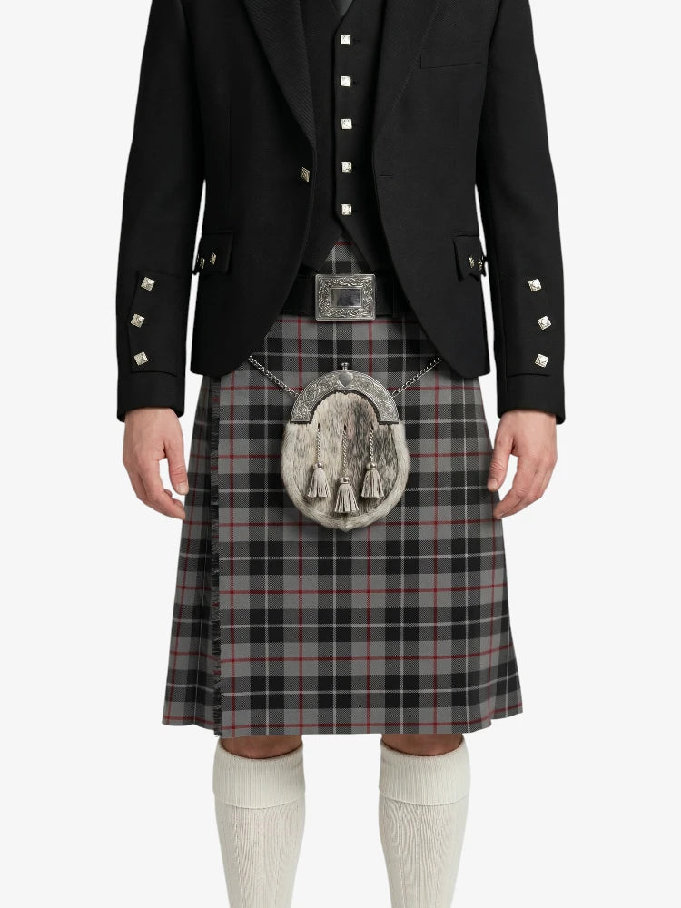 Thompson Grey Tartan Kilt