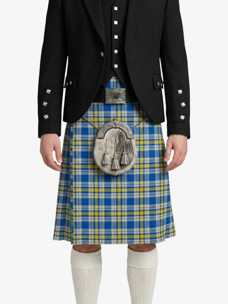 Ukraine Forever Tartan Kilt