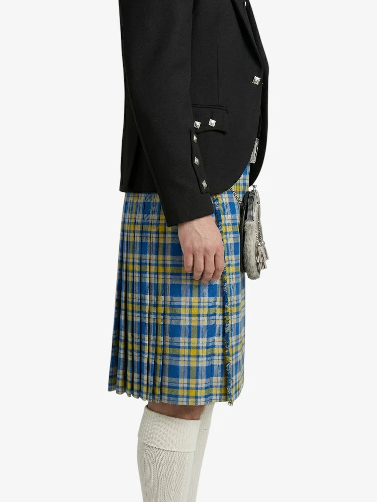 Ukraine Forever Tartan Kilt