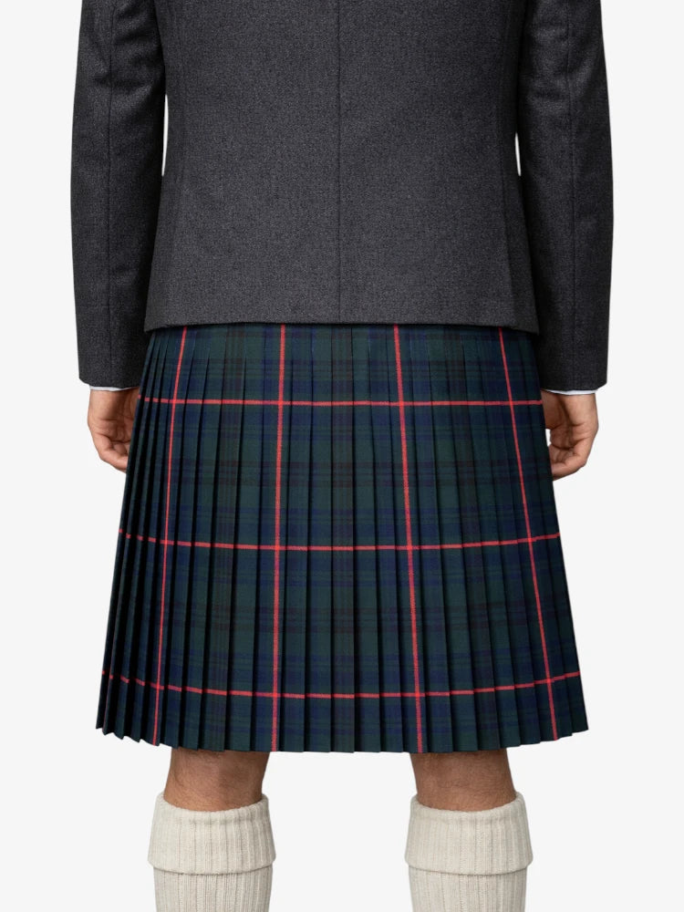 Walker Hunting Modern Tartan Kilt Model Back