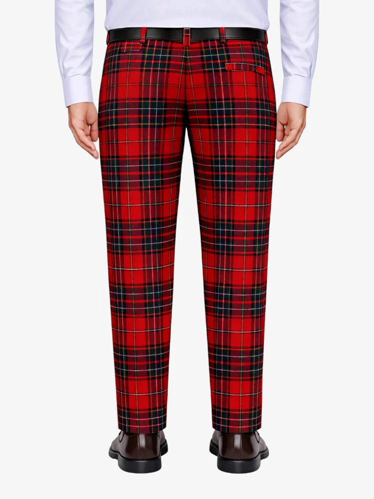 Wemyss Tartan Trouser Back